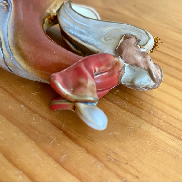 Vintage Y2K Angel Christmas Tree Ornament Hand painted Ceramic NWT - Picture 4 of 8